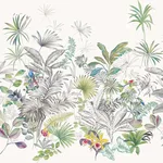 York Wallcoverings Tropical - Green Wallpaper | Buy Online York Wallcoverings Tropical wallpaper, color Green, SKU MU0278M