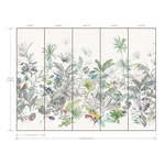 York Wallcoverings Tropical - Green Wallpaper | Buy Online York Wallcoverings Tropical wallpaper, color Green, SKU MU0278M
