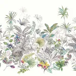 York Wallcoverings Tropical - Green Wallpaper | Buy Online York Wallcoverings Tropical wallpaper, color Green, SKU MU0278M