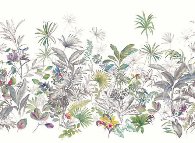 York Wallcoverings Tropical - Green Wallpaper | Buy Online York Wallcoverings Tropical wallpaper, color Green, SKU MU0278M