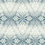 York Wallcoverings Tudor Diamond Damask - Navy Wallpaper | Buy Online York Wallcoverings Tudor Diamond Damask wallpaper, color Navy, SKU DM4932