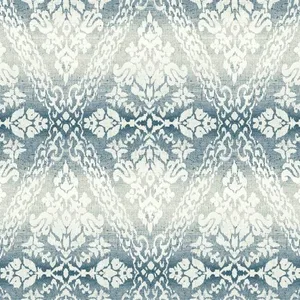 York Wallcoverings Tudor Diamond Damask wallpaper, color Navy, SKU DM4932