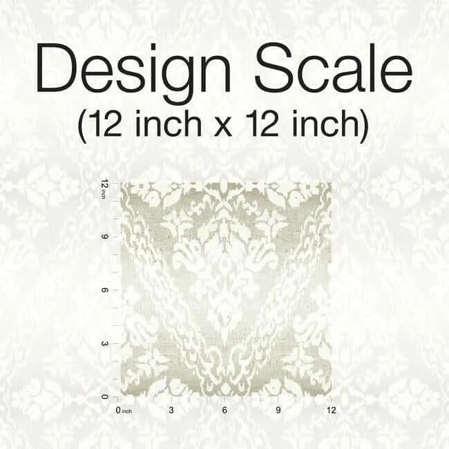 York Wallcoverings Tudor Diamond Damask - Off White Wallpaper | Buy Online York Wallcoverings Tudor Diamond Damask wallpaper, color Off White, SKU DM4933