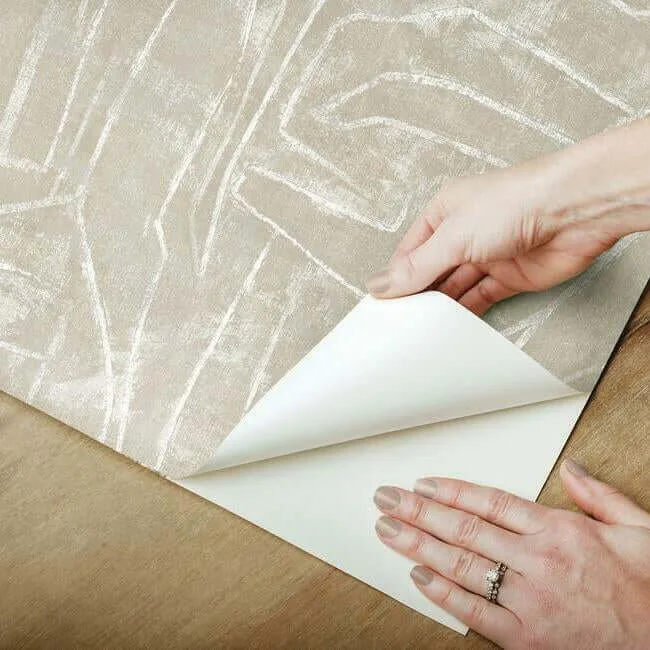 York Wallcoverings Urban Chalk wallpaper, color Neutral, SKU PSW1068RL