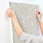 York Wallcoverings Urban Chalk wallpaper, color Grey, SKU PSW1069RL