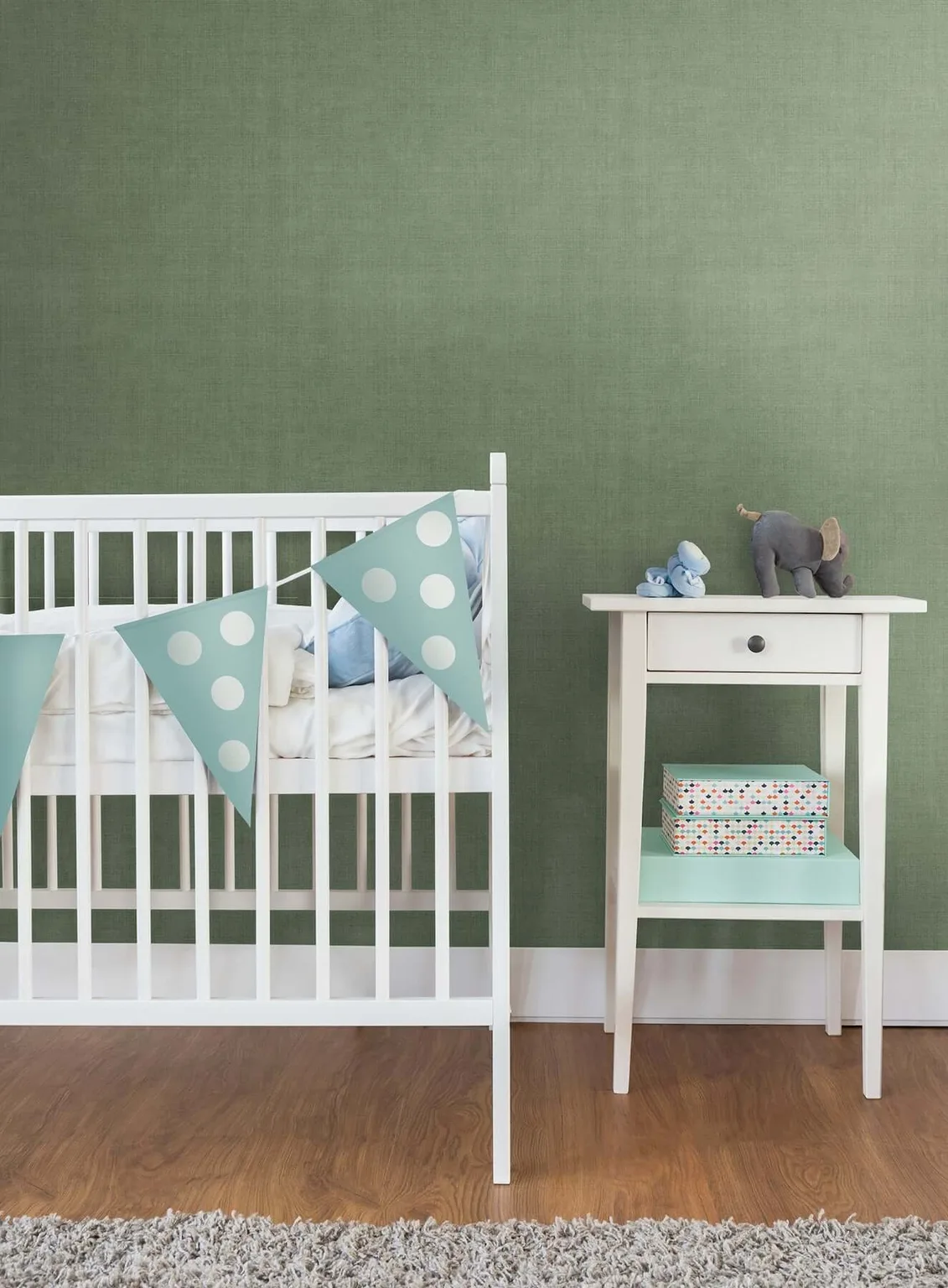 York Wallcoverings Vava Smaragd wallpaper, color Dark Green, SKU MB16040