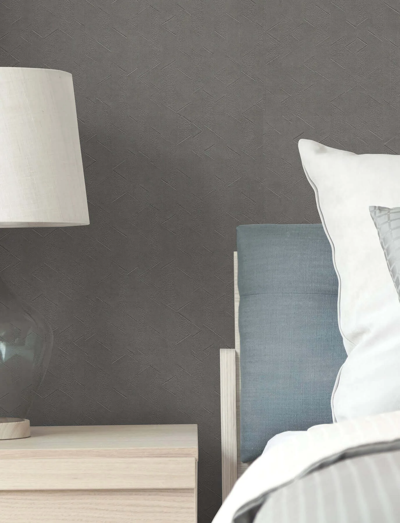 York Wallcoverings Verge wallpaper, color Graphite, SKU UD2593N