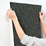 York Wallcoverings Vermillion Coast - Carbon Black Wallpaper | Buy Online York Wallcoverings Vermillion Coast wallpaper, color Carbon Black, SKU ZM2842