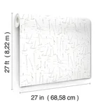 York Wallcoverings Vermillion Coast - Silver Wallpaper | Buy Online York Wallcoverings Vermillion Coast wallpaper, color Silver, SKU ZM2844