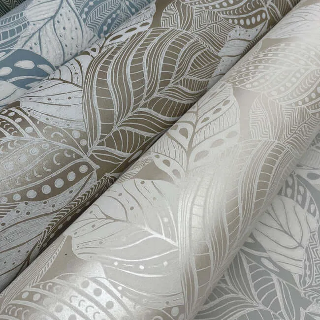 York Wallcoverings Vinca - Blue Wallpaper | Buy Online York Wallcoverings Vinca wallpaper, color Blue, SKU GO8225