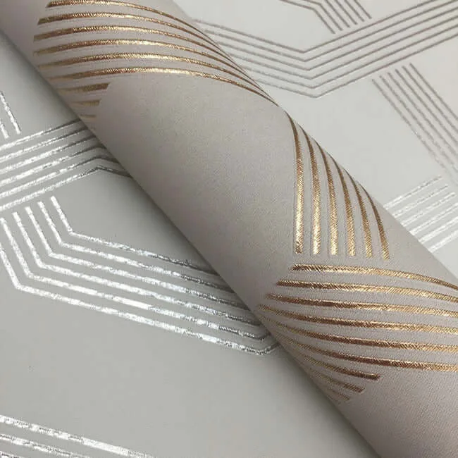 York Wallcoverings Viva Lounge - Silver Metallic Wallpaper | Buy Online York Wallcoverings Viva Lounge wallpaper, color Silver Metallic, SKU Y6221204