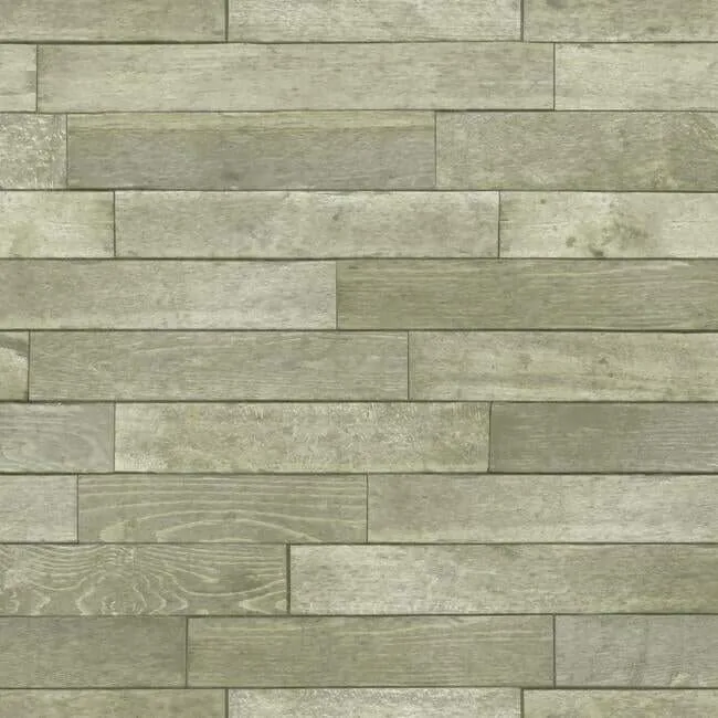 York Wallcoverings Warehouse Planks wallpaper, color Brown, SKU PSW1294RL