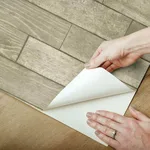York Wallcoverings Warehouse Planks wallpaper, color Brown, SKU PSW1294RL