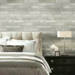 York Wallcoverings Warehouse Planks - Grey Wallpaper | Buy Online York Wallcoverings Warehouse Planks wallpaper, color Grey, SKU PSW1295RL