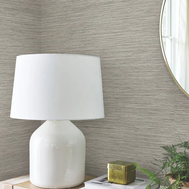 York Wallcoverings Trieste wallpaper, color Warm Grey, SKU 221-05