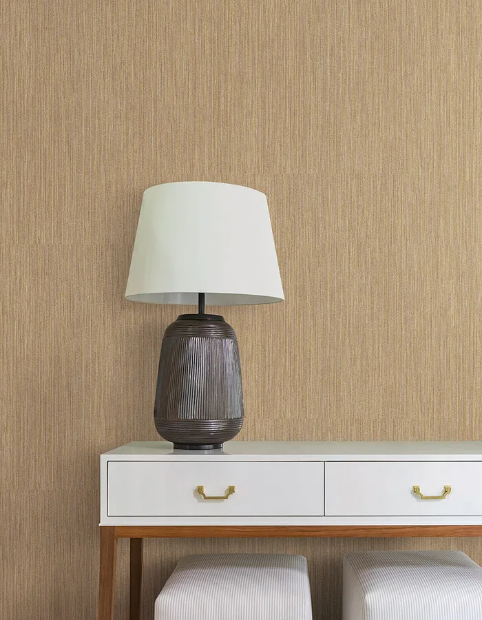 York Wallcoverings Washed Ramie wallpaper, color Canyon, SKU SI25855