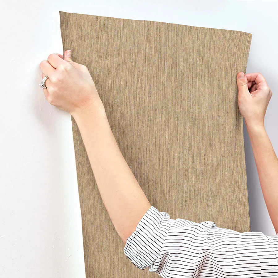 York Wallcoverings Washed Ramie - Canyon Wallpaper | Buy Online York Wallcoverings Washed Ramie wallpaper, color Canyon, SKU SI25855