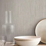 York Wallcoverings Washed Ramie - Dove Grey Wallpaper | Buy Online York Wallcoverings Washed Ramie wallpaper, color Dove Grey, SKU SI25853