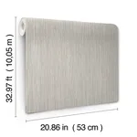 York Wallcoverings Washed Ramie - Dove Grey Wallpaper | Buy Online York Wallcoverings Washed Ramie wallpaper, color Dove Grey, SKU SI25853
