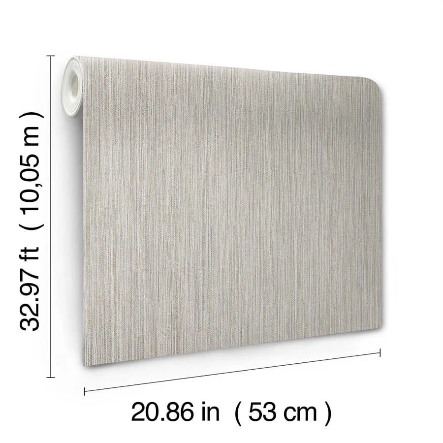 York Wallcoverings Washed Ramie - Dove Grey Wallpaper | Buy Online York Wallcoverings Washed Ramie wallpaper, color Dove Grey, SKU SI25853