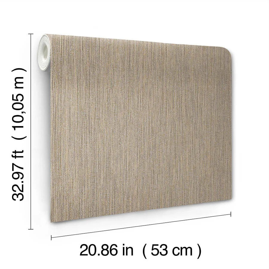 York Wallcoverings Washed Ramie - Oyster Wallpaper | Buy Online York Wallcoverings Washed Ramie wallpaper, color Oyster, SKU SI25851