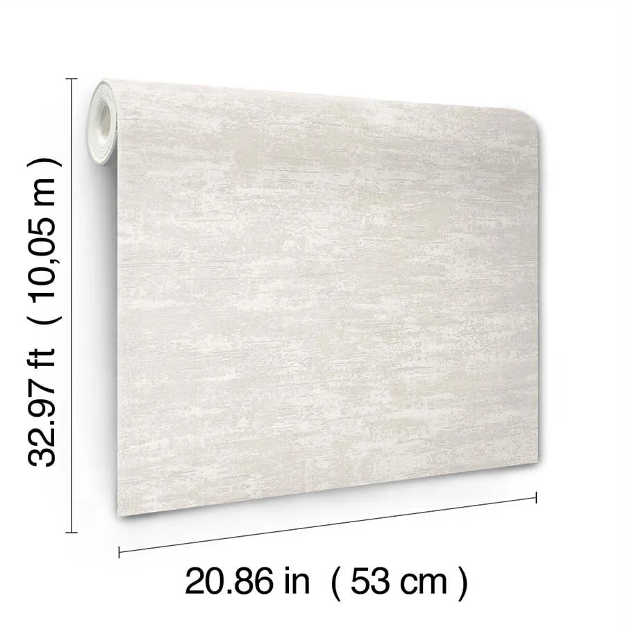 York Wallcoverings Weathered Stucco wallpaper, color Pearl, SKU SI25755