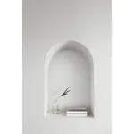 York Wallcoverings Echo wallpaper, color White, SKU 206-01