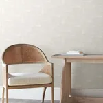 York Wallcoverings Wicker Dot wallpaper, color Ivory, SKU OI0636