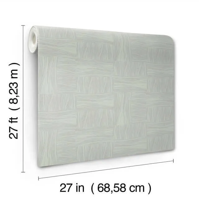York Wallcoverings Wicker Dot wallpaper, color Sage, SKU OI0631