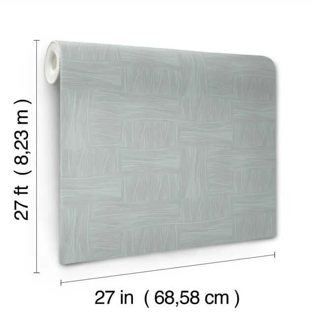 York Wallcoverings Wicker Dot wallpaper, color Slate Blue, SKU OI0634