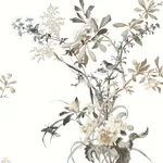 York Wallcoverings Wild Flowers - Neutral Wallpaper | Buy Online York Wallcoverings Wild Flowers wallpaper, color Neutral, SKU PSW1365RL
