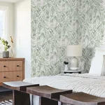 York Wallcoverings Willow Grove - Forest Wallpaper | Buy Online York Wallcoverings Willow Grove wallpaper, color Forest, SKU GO8241