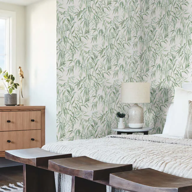York Wallcoverings Willow Grove - Forest Wallpaper | Buy Online York Wallcoverings Willow Grove wallpaper, color Forest, SKU GO8241