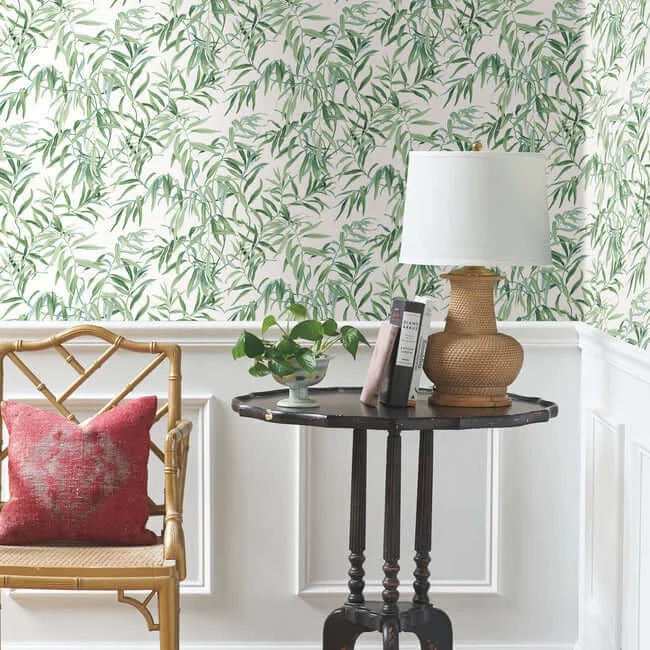 York Wallcoverings Willow Grove - Forest Wallpaper | Buy Online York Wallcoverings Willow Grove wallpaper, color Forest, SKU GO8241