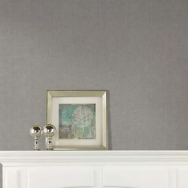 York Wallcoverings Wire Mesh wallpaper, color Grey, SKU 5574