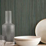 York Wallcoverings Wistman Stripe wallpaper, color Teal, SKU SI25715