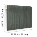 York Wallcoverings Wistman Stripe wallpaper, color Teal, SKU SI25715