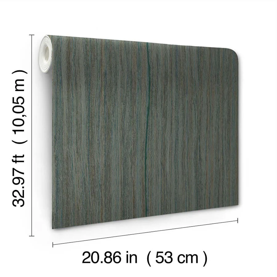 York Wallcoverings Wistman Stripe wallpaper, color Teal, SKU SI25715