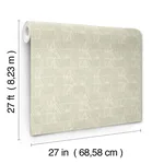 York Wallcoverings Woodcut wallpaper, color Green & Stone, SKU GN2624