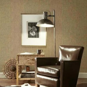 York Wallcoverings Woven Crosshatch Ramie Grasscloth wallpaper, color Beige, SKU VG4423