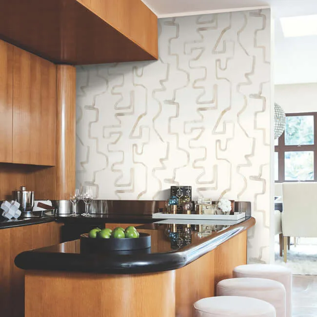 York Wallcoverings Abstract Aura - Caramel & Cream Wallpaper | Buy Online York Wallcoverings Abstract Aura wallpaper, color Caramel & Cream, SKU AG2052