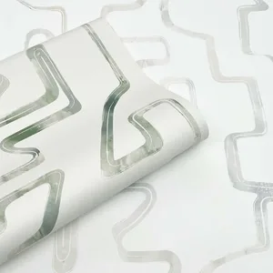 York Wallcoverings Abstract Aura wallpaper, color Neutral, SKU AG2053