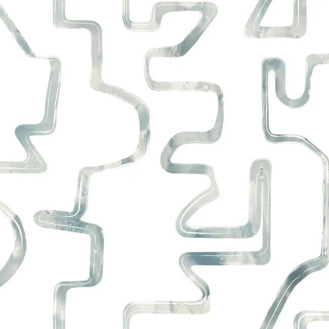 York Wallcoverings Abstract Aura wallpaper, color Blue Smoke, SKU AG2055