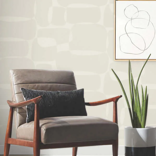 York Wallcoverings Block - Caramel & Cream Wallpaper | Buy Online York Wallcoverings Block wallpaper, color Caramel & Cream, SKU AG2071