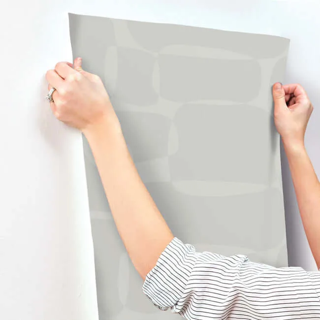 York Wallcoverings Block wallpaper, color Grey, SKU AG2074