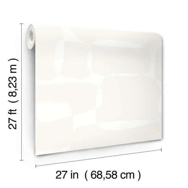 York Wallcoverings Block - White & Ivory Wallpaper | Buy Online York Wallcoverings Block wallpaper, color White & Ivory, SKU AG2072