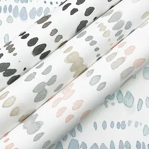 York Wallcoverings Dewdrops wallpaper, color Pink & Grey, SKU AG2047