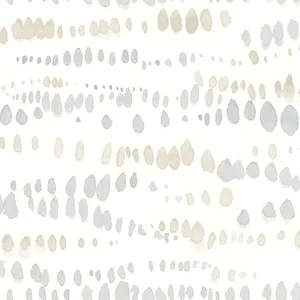 York Wallcoverings Dewdrops wallpaper, color Neutral, SKU AG2048