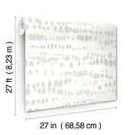 York Wallcoverings Dewdrops - Neutral Wallpaper | Buy Online York Wallcoverings Dewdrops wallpaper, color Neutral, SKU AG2048