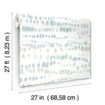 York Wallcoverings Dewdrops - Blue Wallpaper | Buy Online York Wallcoverings Dewdrops wallpaper, color Blue, SKU AG2045